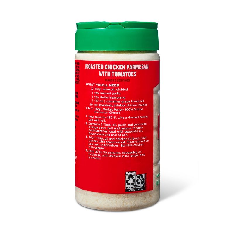 Grated Parmesan Cheese - 8oz - Market Pantry&#8482;, 3 of 4