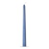 tag Color Studio 12" Traditional Taper Unscented Smokeless Paraffin Wax Candle Blue Denim Set of 4 Burn Time 8 hrs. - 2 of 3