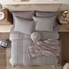 BAGOKIE 7 Pieces Bed in a Bag Comforter Set for All Season - 2 of 4
