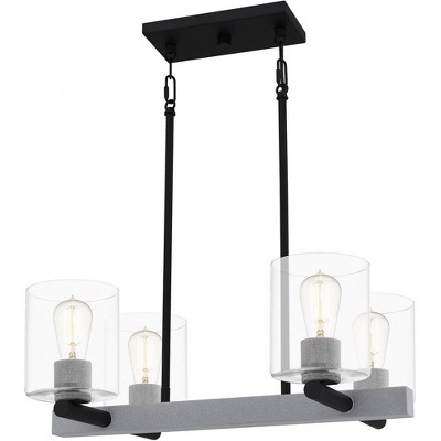 Quoizel Lighting Caldwell 4 - Light Chandelier in  Matte Black