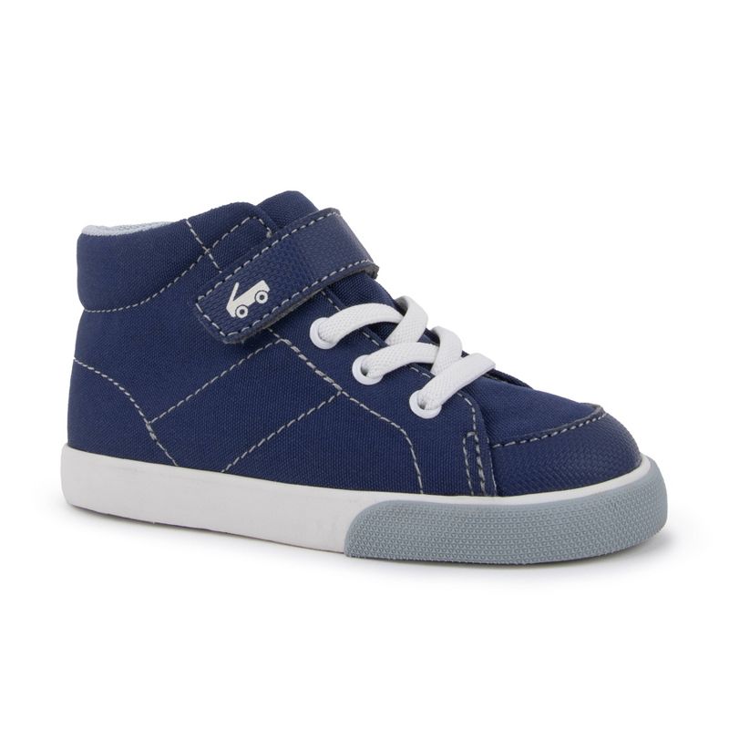 See Kai Run Basics Toddler Belmont Sneakers - Navy Blue 10T