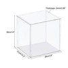 Unique Bargains Acrylic Self-Assembly Dustproof Collectibles Protection Showcase - 2 of 3