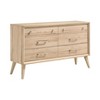 NicBex Mid-Century Modern 2/5/6 Drawer Dresser,Wood Chest of Drawers with Metal Handles for Bedroom,Living Room,Entryway,Oak - 4 of 4
