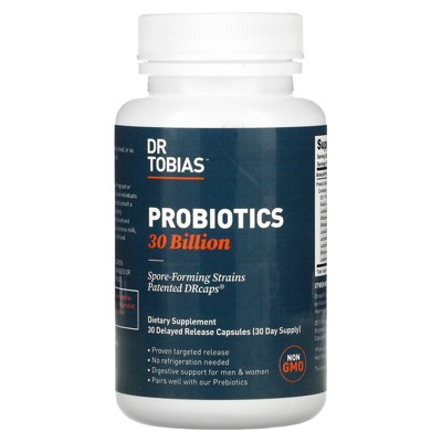 Dr. Tobias Probiotics, 30 Billion, 30 Delayed Release Capsules
