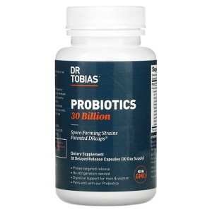 Dr. Tobias Probiotics, 30 Billion, 30 Delayed Release Capsules - 1 of 2