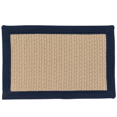 Colonial Mills Bayswater Doormats - Navy 45" x 70"