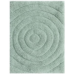 Knightsbridge Echo 220 GSF Non Skid Back Bath Rug 24 x 40 - Sage - 1 of 3