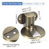 Unique Bargains Adjustable Magnetic Door Stop with Self Adhesive and Screw Mount - 2 of 4