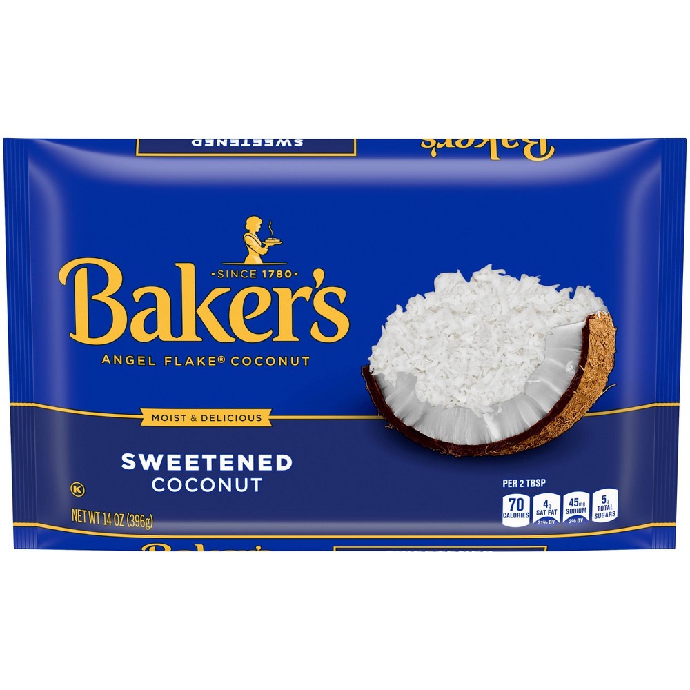 UPC 043000276785 product image for Baker's Angel Flake Sweetened Coconut - 14oz | upcitemdb.com