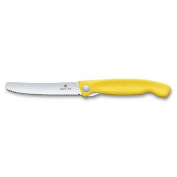 Victorinox Swiss Classic Trend Colors Paring Knife Set with Tomato and Kiwi  Peeler, 3 Pieces in light green - 6.7116.33L42
