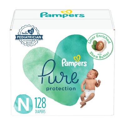 Pampers Pure Protection Diapers - (Select Size and Count)