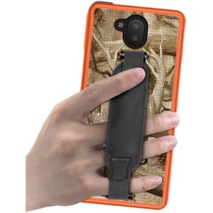 Nakedcellphone Slim Case for Sonim XP10 5G Phone (XP9900) - with Kickstand and Hand Strap - 1 of 4