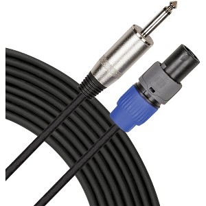 Musician's Gear 14-Gauge Speakon to 1/4" Speaker Cable 25 ft. - 1 of 1