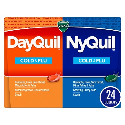 Vicks DayQuil & NyQuil Combo Pack, 24 Count