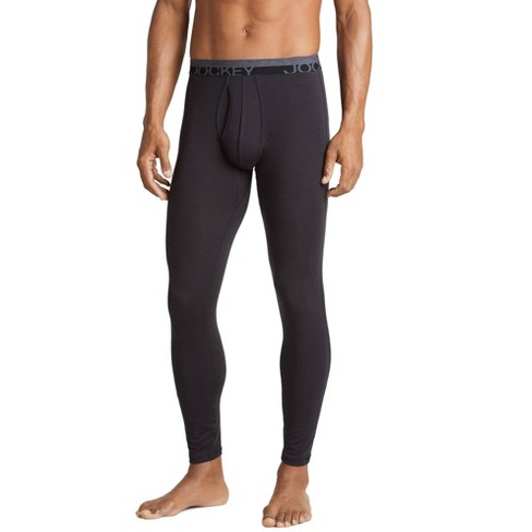 Jockey Men's Baselayer Tall Man Thermocore Pant, Black, 2XLT at