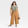 Women's Slim Fit Short Sleeve Cropped Ribbed T-Shirt - A New Day™ - 3 of 3