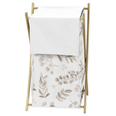 Botanical Leaf Laundry Hamper Taupe - Sweet Jojo Designs