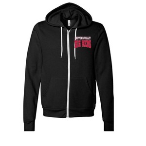 Adult Chippewa Valley High School Big Reds Name Full-Zip Fleece