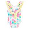 RuffleButts Toddler Girls V-Back One Piece Swimsuit - 2 of 4