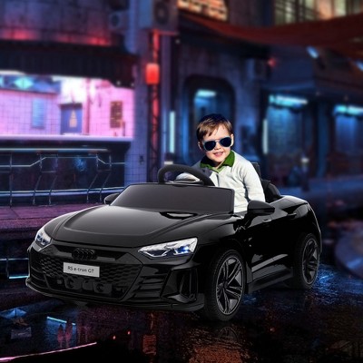 Black 12V Electric Ride-On Car with Remote Control