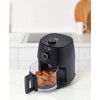 Elite Cuisine 2.3L Glass Air Fryer with Ceralast Ceramic Air Fry Rack - 2 of 4