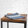 Slickblue Versatile Hand-Spun Cotton Dinner Napkin, 20x20 Inches, Striped Design, Machine Washable, Multiple Colors - 4 of 4