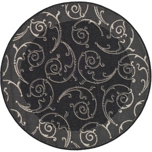 Courtyard CY2665 UV & Stain Resistant Non-Shedding Power Loomed Indoor/Outdoor Rugs - Safavieh - 1 of 4