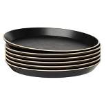 Kook Dinner Plates, Dishwasher & Microwave Safe, Set of 6