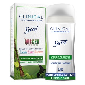 Secret Clinical Wicked Wonder Antiperspirants and Deodorants - 2.6oz/12ct - 1 of 4