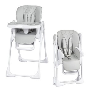 Baby High Chair, Multifunctional Infant Highchairs with Adjustable Height and Recline - 1 of 4