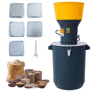 50L/13.2 Gal Grain Mill Grinder Electric Corn Grinder With 5 Sieves And 1 Wrench, Wheat Grinder, Farm Home Electric Grinder - 1 of 4