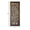 Slickblue Pet Loss Wall Decor – Sentimental Dog Quote Wood Sign – Rustic Home Accent for Dog Owners 7x18, Color Options - 3 of 3