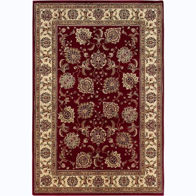 Oriental Weavers Ariana 117C3 Red/ Ivory Indoor Area Rug - 5'3" x 7'9"