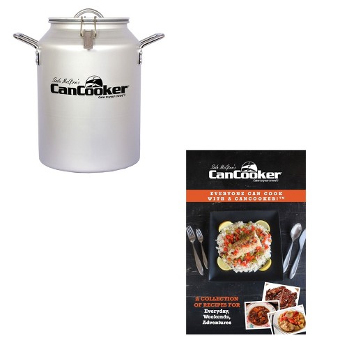 Cancooker Cc 001 Cn Convection 4 Gallon Steam Cooker For People Bundle With Cancooker 100 Page 5 Meal Recipe Cookbook Volume 1 Target