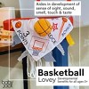 Baby Jack The Learning Lovey Basketball Sports Tag Toy Soother 10" x 10" - 3 of 4
