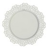 12.5" Decorative Floral Metal Lace Wall Mirror - Stonebriar Collection - 3 of 4