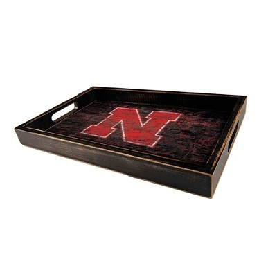 NCAA Nebraska Cornhuskers Distressed Tray