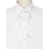 INSPIRE CHIC Women's Lace Fashion Pre-Tied Brooches Neck Tie - 4 of 4