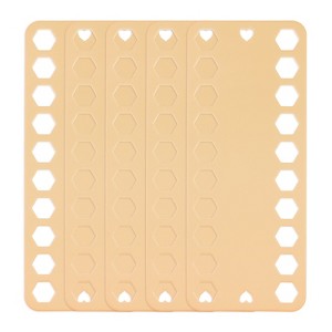 Unique Bargains PP Plastic Sewing Thread Embroidery Floss Organizer Cards 5 Pcs - 1 of 4