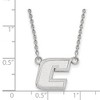 Black Bow Jewelry Sterling Silver Tennessee at Chattanooga Mocs NCAA Necklace 18 Inch - 2 of 4
