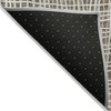 Brown Beige And Ivory Striped Washable Indoor Outdoor Area Rug - 4 of 4