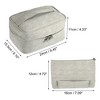 Unique Bargains Cosmetic Brush Organizer Women's Travel Makeup Bag 1 Set - 4 of 4
