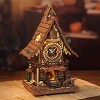 ROBOTIME 3D Puzzles Cuckoo Clock Mechanical 3D Wooden Puzzle, Unique Holiday Gifts, Decorative Ornaments for Adult Kid, Multicolored, 6.7"*8.3"*13.4" - 2 of 4