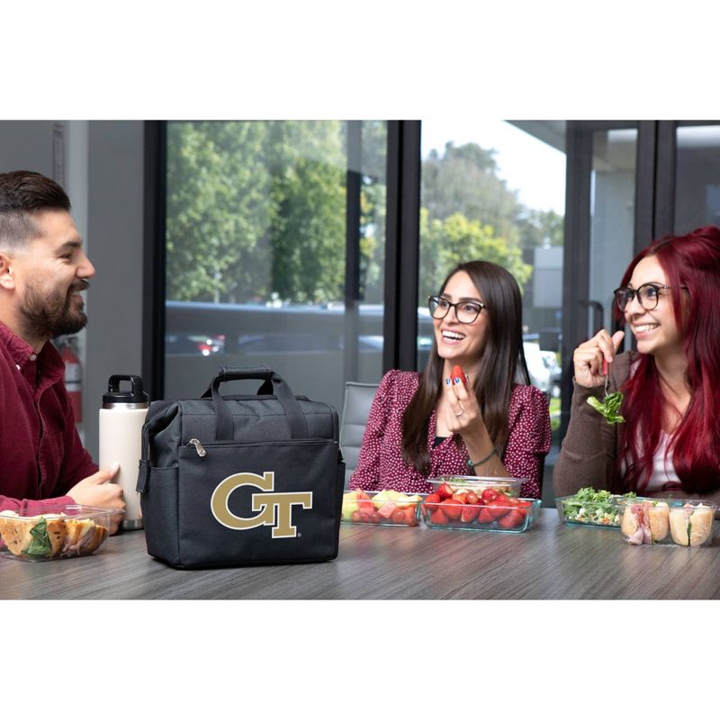 NCAA Georgia Tech Yellow Jackets On The Go Lunch Cooler - Black, 3 of 4
