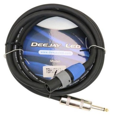 DEEJAYLED 12FOOT 1/4" TO SPEAKON CABLE