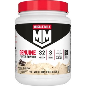 Muscle Milk Gen Cookies and Cream Protein Powder - 1 of 4