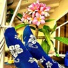 Aloha Hawaiian Floral Hibiscus Pattern Socks from the Sock Panda (Men's Sizes, Adult Large) - 2 of 3