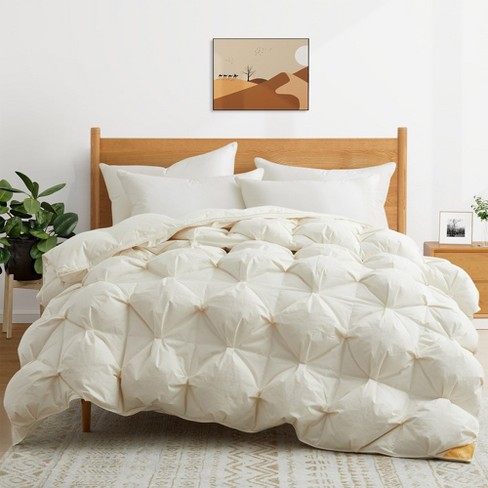 Peace Nest All-season Warmth White Goose Down Comforter Duvet Insert With  360tc Fabric, King : Target