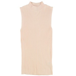 bar III Womens Ribbed Knit Blouse - 1 of 2