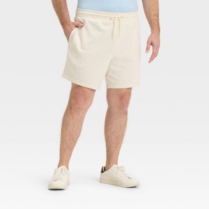 Men's 7" Ultra Soft Fleece Shorts - Goodfellow & Co™ - 1 of 3